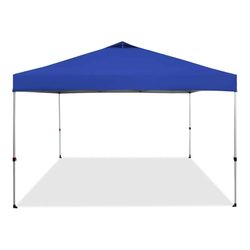 Crown Shade One Touch Instant 150D Polyester Mighty Shade Canopy 9.9 ft. H X 12 ft. W X 12 ft. L
