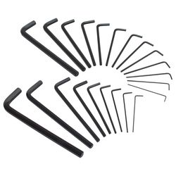 Stanley Multi-Size Metric and SAE Long Arm Hex Key Set 22 pc