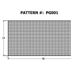 Alexandria Moulding 3/16 in. X 24 in. W X 4 ft. L Medium Fiberboard (MDF) Peg Board #2/BTR Premium G