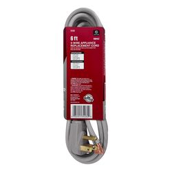 Ace 16/3 SPT-3 125 V 6 ft. L Appliance Cord