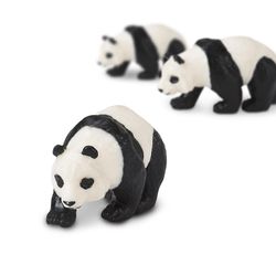 Safari Ltd. Good Luck Minis Pandas Figure Toy Black/White 192 pc