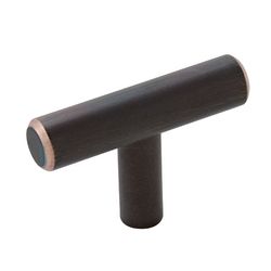Amerock Contemporary Bar Cabinet Pull Oil Rubbed Bronze Brown 1 pk