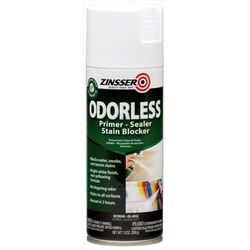 Zinsser Bulls Eye Odorless White Flat Primer 13 oz