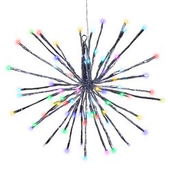 Celebrations Platinum LED RGBW Radiant Blast 16 in. Hanging Decor