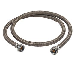 BrassCraft Speedi Plumb Plus 3/4 in. FHT X 3/4 in. D FHT 60 in. Polymer Washing Machine Supply Line