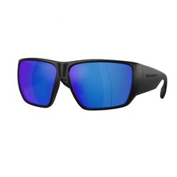 Native Sightcaster II Sunglasses Men's Mt Black Frame Blue Reflex Pol Lens Polarized