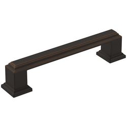 Amerock Traditional Bar Cabinet Pull 3-3/4 in. Oil Rubbed Bronze Brown 1 pk