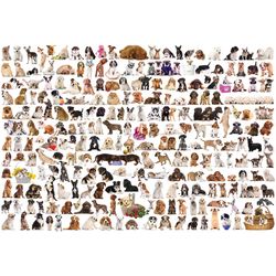 Eurographics The World of Dogs Jigsaw Puzzles Multicolored 2000 pc