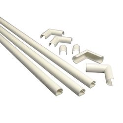 Legrand Cordmate 3/8 in. D X 108 in. L Cord Cover Kit