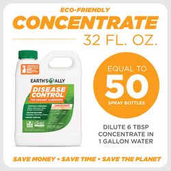 Earth's Ally Disease Control Organic Concentrated Liquid Disease Control 1 qt