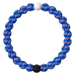 Lokai NFL Unisex Buffalo Bills Round Blue Bracelet Silicone Water Resistant Size 6