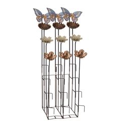 Regal Art & Gift Bronze Metal 36 in. H X 7 in. W Outdoor Garden Stake