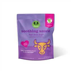 Stashios Soothing Sauce Beef Bone Broth Grain Free Treats For Dogs 3 oz 7.5 in. 1 pk