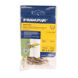 RAWLPLUG 3/8 in. D X 1.5 in. L Steel Phillips Head Drywall Anchor 12 pc