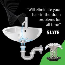 SinkShroom Chrome Stainless Steel Drain Protector