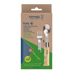 Opinel Stainless Steel Folding Foldable Cutlery Set 4 pc