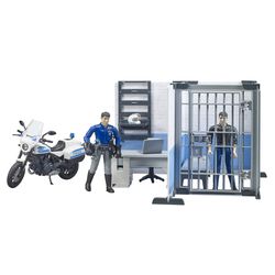 Bruder Bworld Police Station Assorted