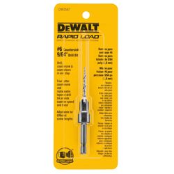DEWALT Rapid Load #6 X 9/64 in. D X 6 in. L Steel Countersink Bit 1 pc