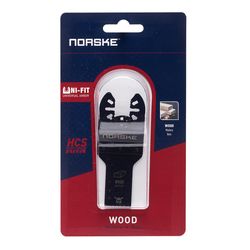 Norske Uni-Fit 3/4 in. High Carbon Steel Oscillating Wood Blade Wood 1 each