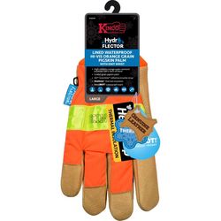 Kinco Men's Outdoor Hi-Viz Work Gloves Orange XL 1 pair
