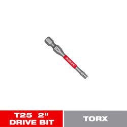 Diablo Torx #25 X 2 in. L Driver Bit Black Oxide 1 pk