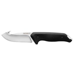 Gerber Black 5CR15MOV Stainless Steel > 6 in. Moment Fixed Blade Knife