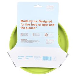 West Paw Zogoflex For Dog Green Plastic Zisc Disc Pet Toy Large 1 pk
