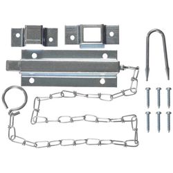 Ace 6 in. L Zinc Chain Bolt