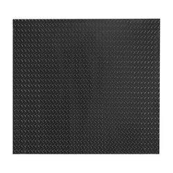 Armor All 30 in. W X 48 in. L Black Polyester/Vinyl Utility Mat