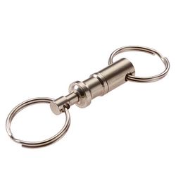 Lucky Line Nickel-Plated Brass Silver Split Key Release