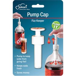 Jokari White ABS Plastic Pump Cap