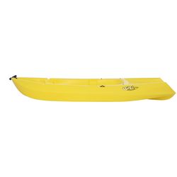 Lifetime Plastic Yellow Kayak 24 in. W X 72 in. L
