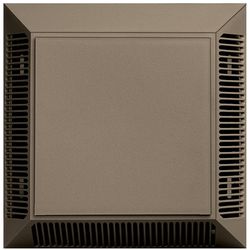 Builders Edge 7.5 in. H X 7.5 in. W Clay Vinyl Foundation Vent