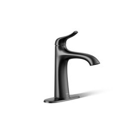 Sterling Endusk Matte Black Transitional Single-Handle Bathroom Sink Faucet 4 in.