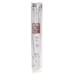 Knape & Vogt 22 in. L Steel Self Close Drawer Slide 2 pk