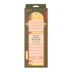 Kikkerland 10 in. H X 4 in. W Note Roller Pink
