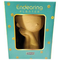Streamline Ceramic Planter Tan