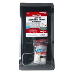 Wooster Pro/Doo-Z 4.5 in. W Mini Paint Roller Kit Threaded End
