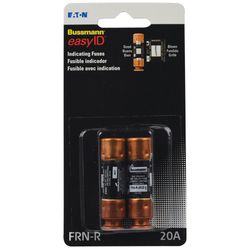 Bussmann EasyID 20 amps Dual Element Time Delay Fuse 2 pk