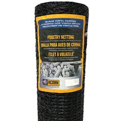Acorn International 24 in. H X 150 ft. L Galvanized Steel Poultry Netting 1 in.