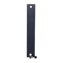 Tuff Strike 1.25 in. L Prime Coat Black Steel Hole Filler Plate 1 pc