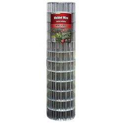 YardGard 48 in. H X 50 ft. L Galvanized Steel Welded Wire Fence 2 in.