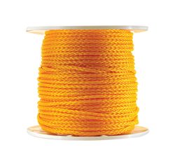 Koch Industries 5/16 in. D X 600 ft. L Yellow Hollow Braided Poly Rope
