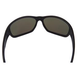 Seachoice Lagoon Sunglasses Unisex Matte Black Frame Blue Lens Polarized
