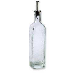 Gemco Clear Glass Olive Oil Bottle 16 oz