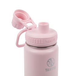 Takeya Actives 18 oz Blush BPA Free Double Wall Insulated Water Bottle