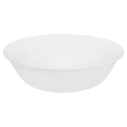Corelle Livingware 32 oz Winter Frost Glass Winter Frost White Serving Bowl 9 in. D 1 pk
