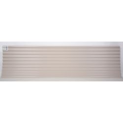 Tuftex SeaCoaster 26 in. W X 16 ft. L PVC Roof Panel Tan