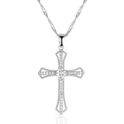 Montana Silversmiths Women's Desert Radiance Cross Necklace