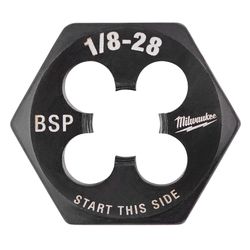 Milwaukee SAE 1/8-28 Hex Threading Die